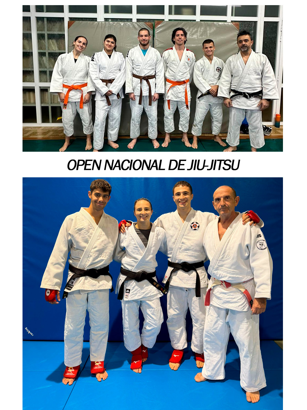 8 Navarros en el Open Nacional de Jiu-Jitsu. Madrid 16-11-25